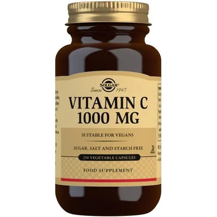 Capsule Vitamina C, Solgar, 1000mg, 250 buc. — preț și oferte