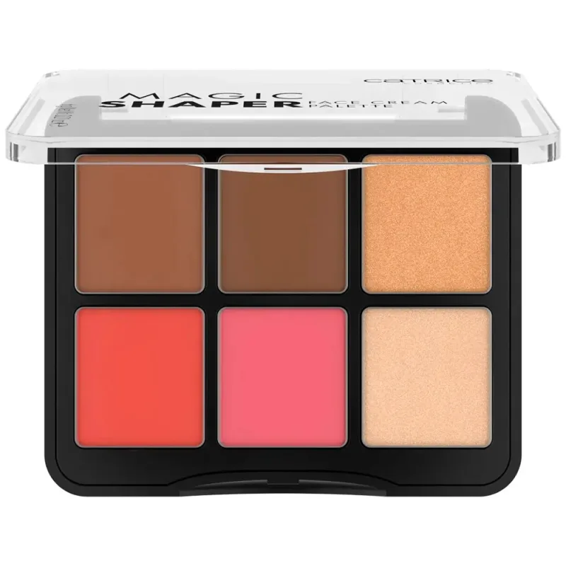Paleta Crema pentru Conturare, Catrice Magic Shaper, 6 Culori, Vegan — preț și oferte