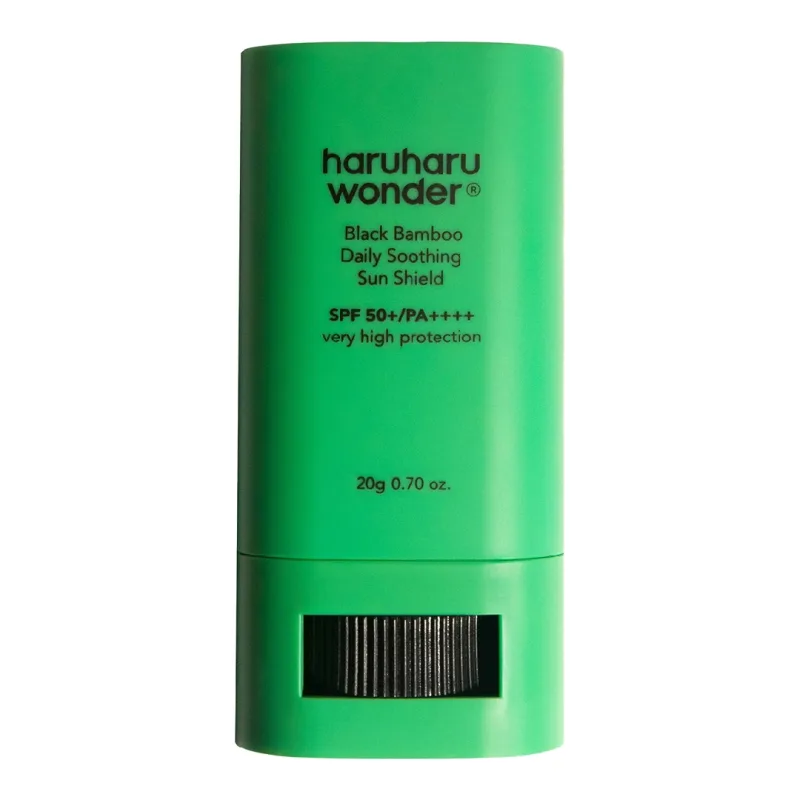 Stick de fata cu factor de protectie SPF 50+ PA++++ Black Bamboo Daily Soothing, 20 g, Haruharu Wonder — preț și oferte