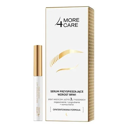 Ser pentru accelerarea creșterii sprâncenelor, Long 4 Lashes, 3 ml More4Care — preț și oferte