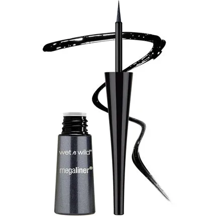 Eyeliner lichid, Wet n Wild MegaLiner, aplicator flexibil negru — preț și oferte