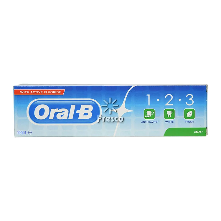 Pastă de dinți Oral-B 123 Mentă proaspătă 100ml — preț și oferte