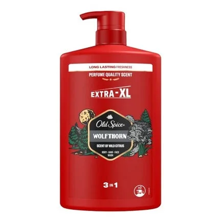Gel de duș Old Spice Wolf Thorn, 1000 ml, roșu — preț și oferte