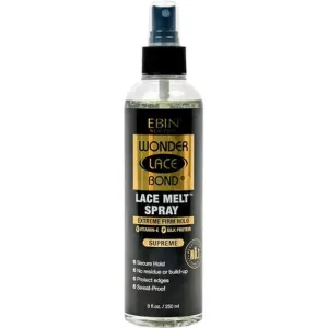 Spray fixare, Ebin New York, Wonder Lace, negru