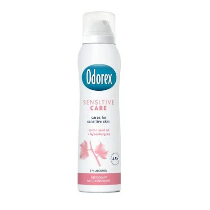 Deodorant spray, Odorex, Sensitive Care, 150 ml — preț și oferte