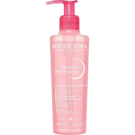 Gel de curățare facial Bioderma Sensibio Moussant, 200ml — preț și oferte