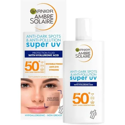 Fluide protectie solara, Garnier Ambre Solaire SPF50+, 40ml — preț și oferte