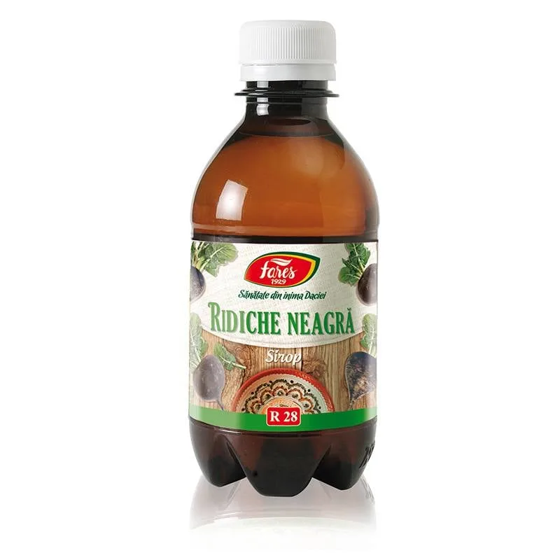 Sirop ridiche neagra, 250ml, Fares — preț și oferte