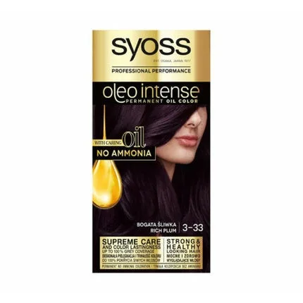 Vopsea de păr permanentă, Syoss, Oleo Intense, Blond Alună — preț și oferte