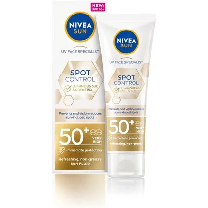 Cremă de protecție solară, Nivea, UV Face Specialist SPF 50+, 40ml — preț și oferte