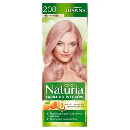 Vopsea de păr, New1, 208 Blond Trandafiriu Joanna — preț și oferte