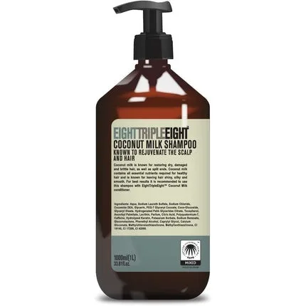 Șampon Eight Triple Eight, cocos, 1000 ml — preț și oferte