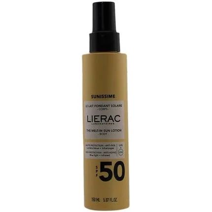 Lapte protectie solara, Lierac, Sunissime SPF50, 150ml — preț și oferte