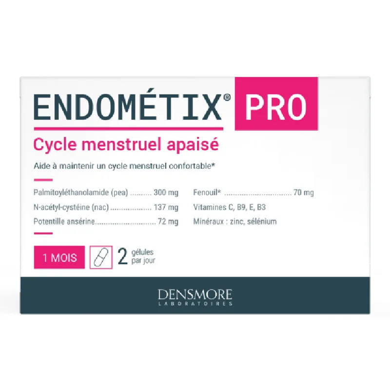 Endometix Pro, 60 capsule vegetale, Densmore Laboratoires — preț și oferte