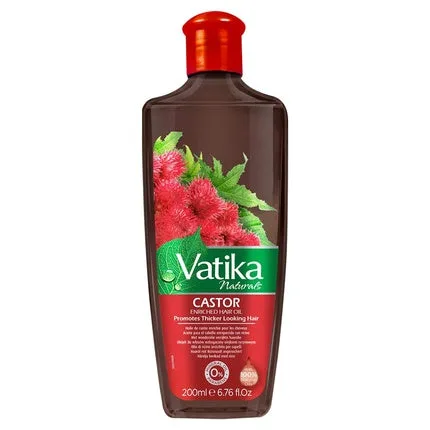 Ulei de păr, Vatika Naturals, cu ricin, 200 ml Dabur International Ltd — preț și oferte