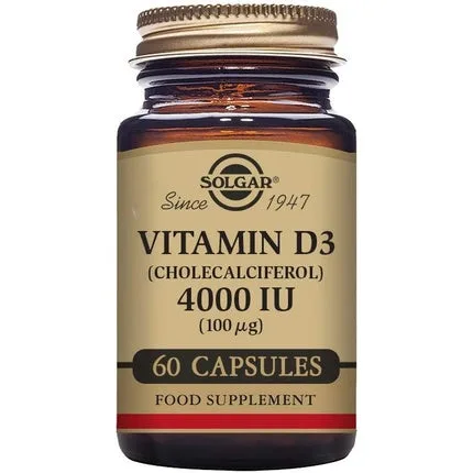 Capsule Vitamina D3, Solgar, 4000 IU, 60 capsule — preț și oferte