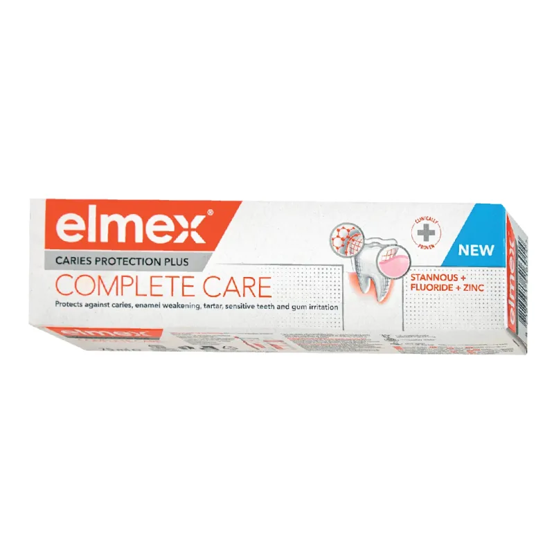 Pasta de dinti Caries Protection Plus Complete Care, 75 ml, Elmex — preț și oferte
