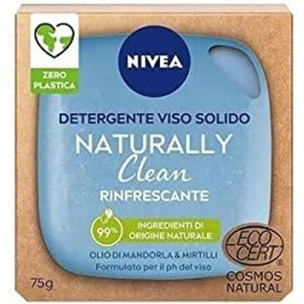 Demachiant solid, Nivea, Naturally Clean, 75g — preț și oferte