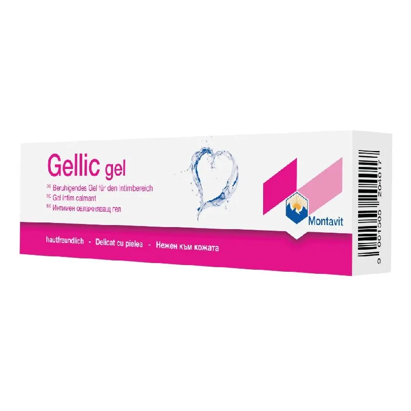 Gel intim calmant Gellic, 20 g, Montavit — preț și oferte