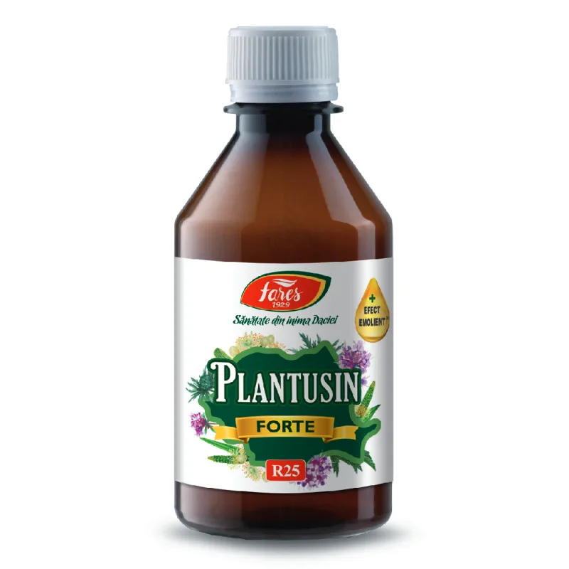 Sirop Plantusin Forte, 250 ml, Fares — preț și oferte