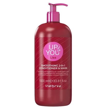 Condiționator și Mască de Netezire, Inebrya Up To You Liss, 1000 ml — preț și oferte