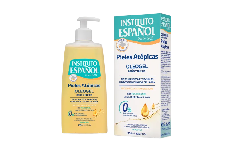 Gel de Dus si Baie, Instituto Español, Piel Atópica, 300ml — preț și oferte