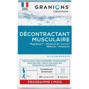 Granions Décontracturant Muscular, supliment alimentar, 60 comprimate