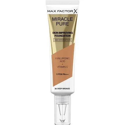 Fond de ten, Max Factor Miracle Pure, Deep Bronze 82 — preț și oferte