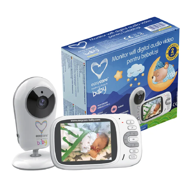 Monitor Wifi digital audio si video pentru bebelusi, VB609, EasyCare Baby — preț și oferte