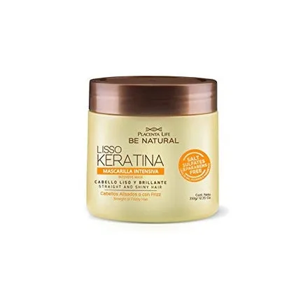 Mască de păr cu keratină Lisso, 350g Placenta Life — preț și oferte