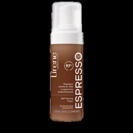 Spumă autobronzantă, Lirene, Perfect Tan Espresso, piele închisă — preț și oferte