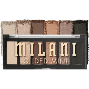 Paletă farduri, Milani, Gilded Mini, nuanțe mate și sidefate