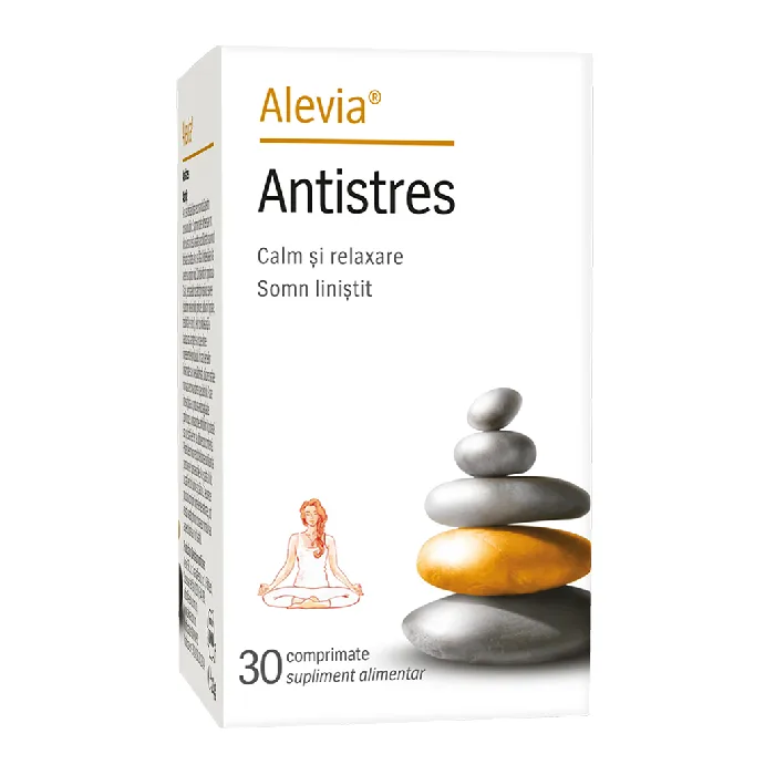 Antistres, 30 comprimate, Alevia — preț și oferte