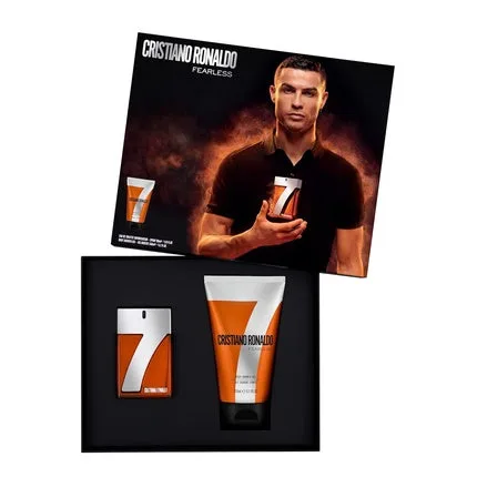 Set cadou, Cr7, Cristiano Ronaldo Fearless, apă de toaletă 30ml și gel de duș 150ml — preț și oferte