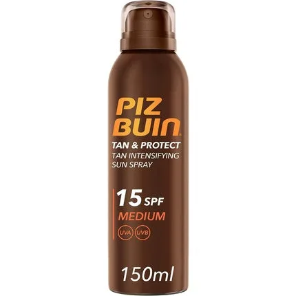 Spray solar, Piz Buin, Tan and Protect, SPF 15, maroniu — preț și oferte