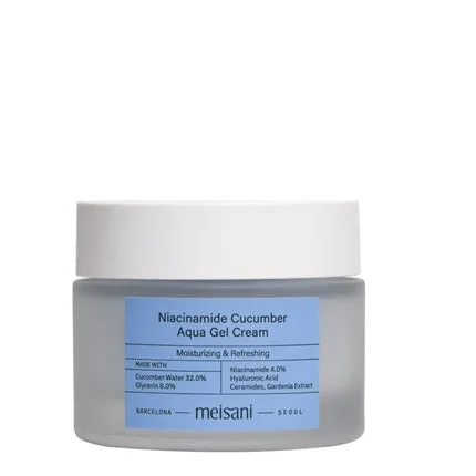 Cremă Gel Față, Meisani, Niacinamide, Cucumber, 210g — preț și oferte