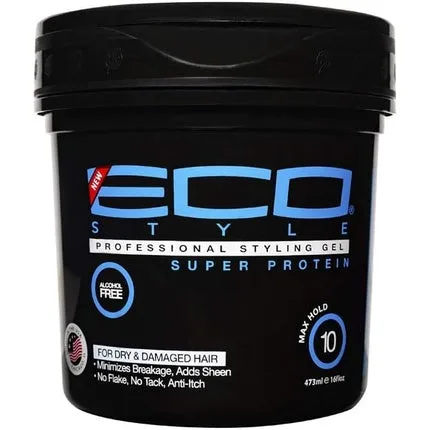 Gel de styling, Eco Styler, Super Protein, 473ml, negru — preț și oferte