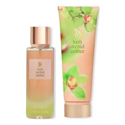 Set body spray si lotiune, Victoria's Secret, Lush Orchid Amber, 250ml — preț și oferte