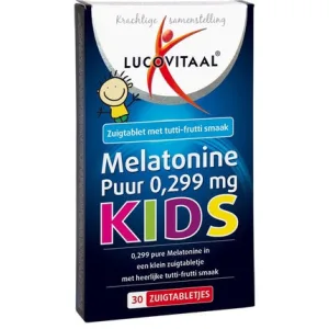 Supliment Melatonină Copii, Lucovitaal, 0.299 mg, tutti-frutti
