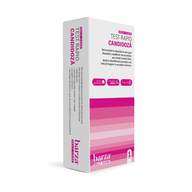 Test rapid depistare candidoza Barza, 1 bucata, Self Care — preț și oferte