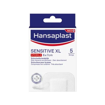 Pansamente HP Sensitive XL, 6 x 7 cm, 5 buc Hansaplast — preț și oferte