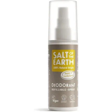 Deodorant Spray, Salt Of The Earth, Reîncărcabil, 100ml — preț și oferte