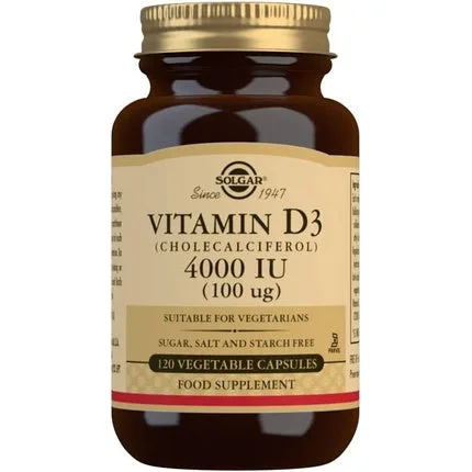 Vitamine D3, Solgar, 4000IU, 120 capsule — preț și oferte
