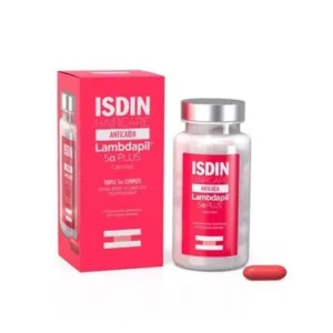 Capsule Anti-Cădere Păr, ISDIN, Lambdapil 5 Alpha Plus, 60 capsule