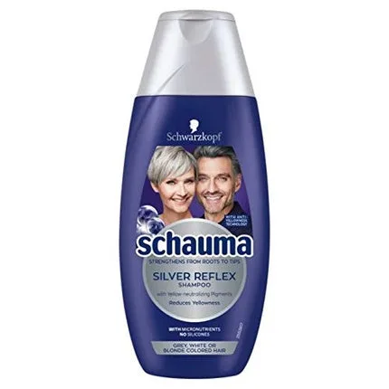 Șampon Schauma Silver Reflex, anti-îngălbenire, 250ml — preț și oferte