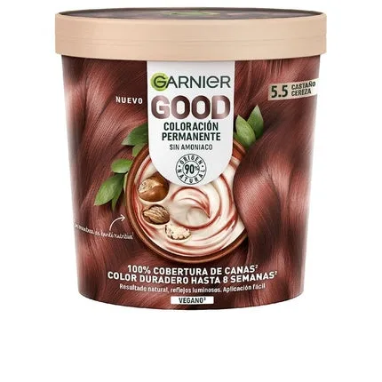 Vopsea de păr, Garnier, Auburn Hibiscus Brown 550 — preț și oferte