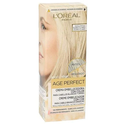Vopsea de păr, L'Oréal Paris, Age Perfect, blond deschis — preț și oferte
