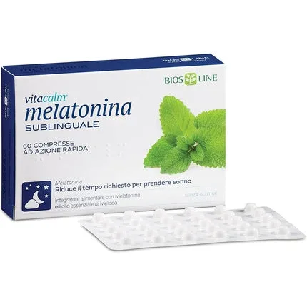 Supliment alimentar, Bios Line, Vitacalm Melatonina, 60 comprimate — preț și oferte