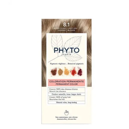 Vopsea de par, Phyto, Permanent Light Blonde 8.1 — preț și oferte