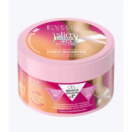 Cremă anti-celulită Eveline Cosmetics Slim Extreme 4D, 1020g — preț și oferte